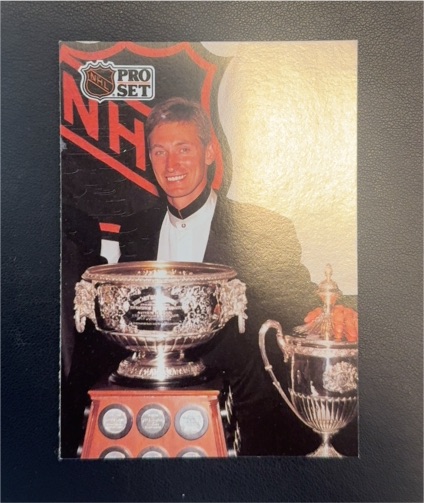 1991-92 Pro Set #324 Wayne Gretzky Los Angeles Kings — front