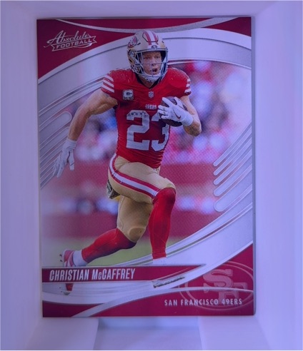 2025 Panini Absolute #49 Christian McCaffrey — front