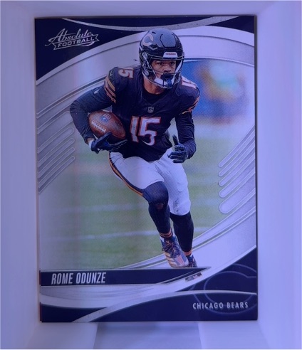 2025 Panini Absolute #72 Rome Odunze — front