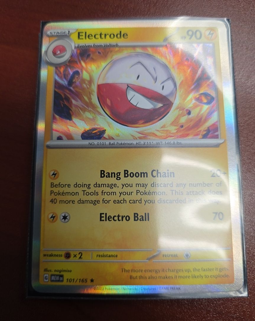 2023 Pokémon Scarlet & Violet 151 #101 Electrode — front