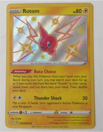 2021 Pokémon SV038/SV122 Rotom — front
