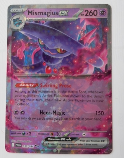 Mismagius ex 036/094 Me02: Phantasmal Flames — front