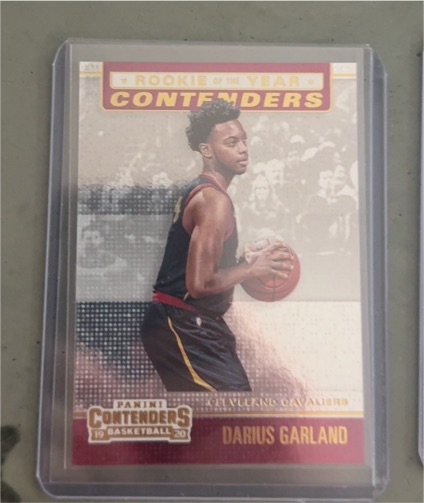 2019-20 Panini Contenders Rookie of the Year #5 Darius Garland — front