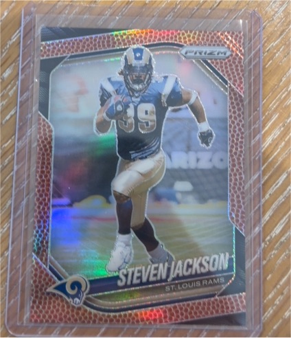 2025 Panini Prizm #289 Steven Jackson — front
