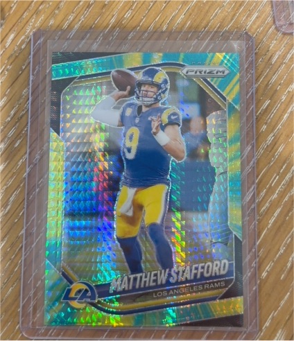 2024 Panini Prizm #166 Matthew Stafford — front