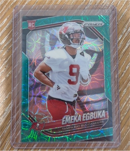 2025 Panini Prizm #351 Emeka Egbuka — front