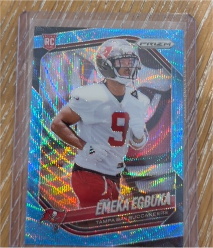 2025 Panini Prizm #351 Emeka Egbuka — front