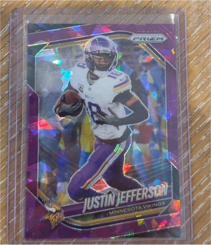 2025 Panini Prizm #81 Justin Jefferson — front