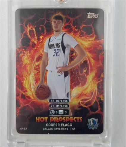 2025 Topps Match Attax Hot Prospects #HP-CF Cooper Flagg — front