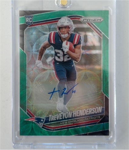 2025 Panini Prizm #343 Treveyon Henderson — front
