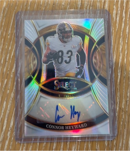 2023 Panini Select Signatures #SELS-CHE Connor Heyward — front
