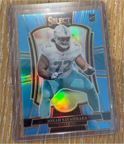 2025 Panini Select Premier Level #183 Jonah Savaiinaea — front