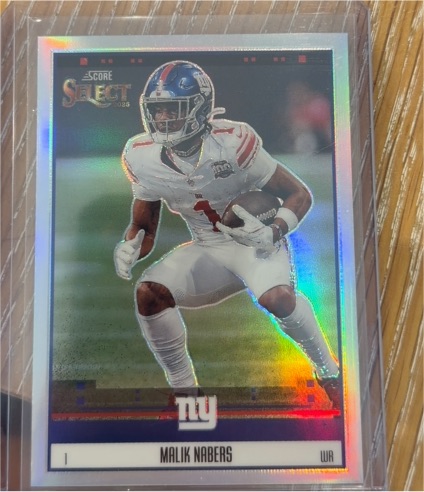 2024 Panini Select Score Select Throwback #24 Malik Nabers — front