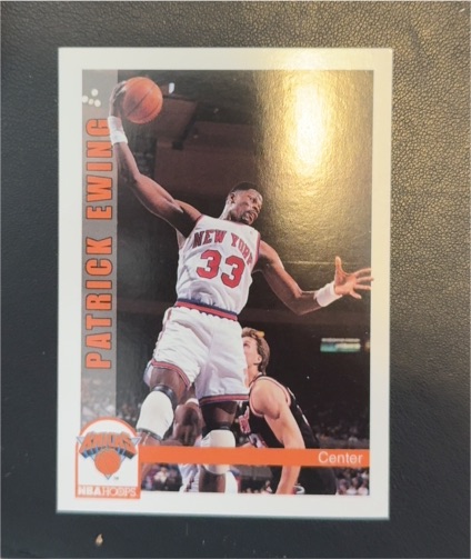 1992 NBA Hoops #153 Patrick Ewing — front