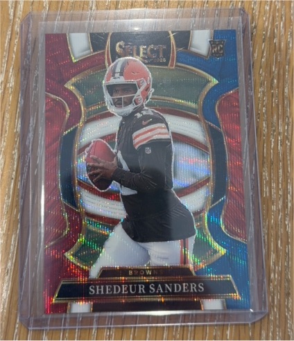 2025 Panini Select #54 Shedeur Sanders — front