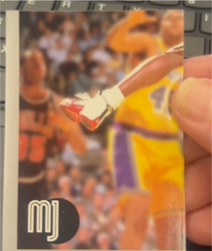 1998 Upper Deck MJ Sticker #67 Michael Jordan Chicago Bulls — front