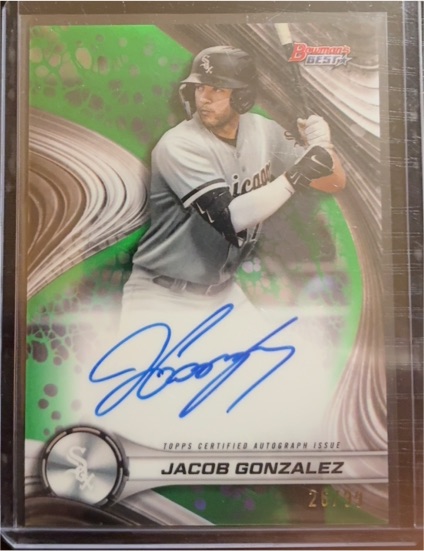 2024 Bowman's Best #B24-JG Jacob Gonzalez — front