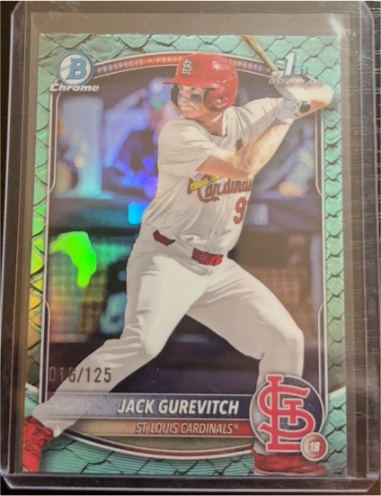 2025 Bowman Draft Chrome #BDC-150 Jack Gurevitch — front