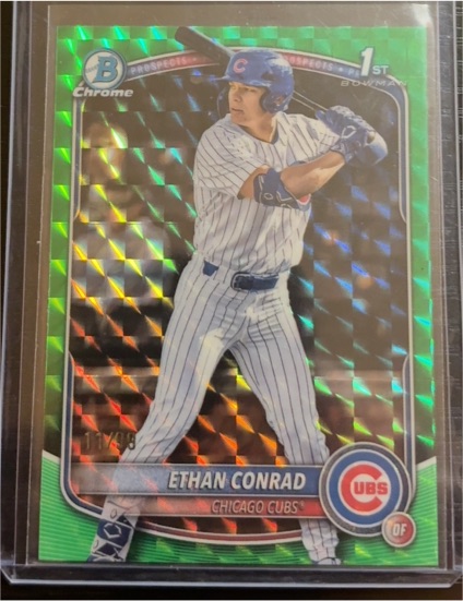2025 Bowman Draft Chrome #BDC-17 Ethan Conrad — front