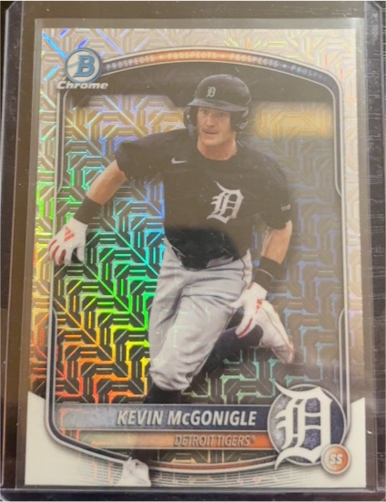 2025 Bowman Chrome #BDC-59 Kevin McGonigle — front