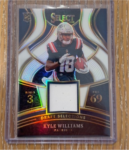 2025 Panini Select Draft Selections #Kyle Williams — front
