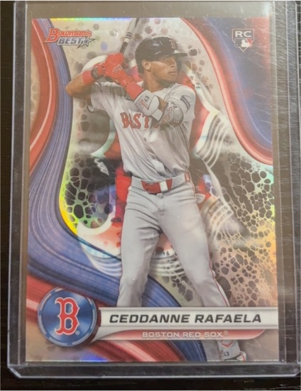 2024 Bowman's Best #14 Ceddanne Rafaela — front