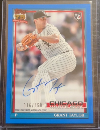 2026 Topps Series 1 75th Anniversary #91A-TAY Grant Taylor — front