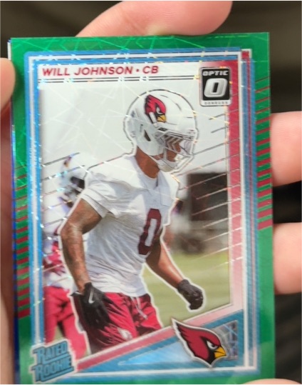 2025 Panini Donruss Optic #247 Will Johnson — front