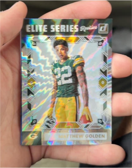 2025 Panini Donruss Elite Series Rookies #ESR-MGN Matthew Golden — front