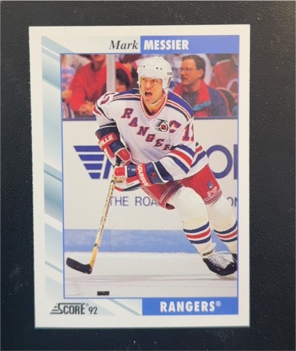 1992-93 Score #300 Mark Messier — front