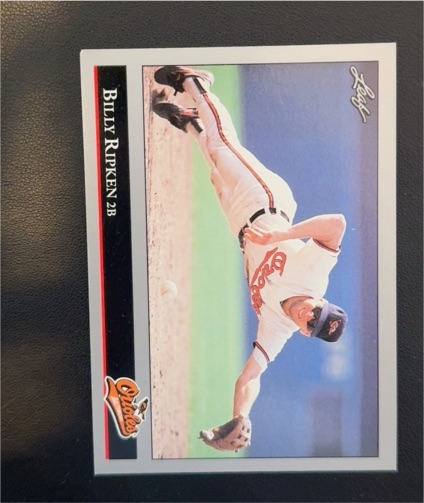 1992 Leaf #184 Billy Ripken — front