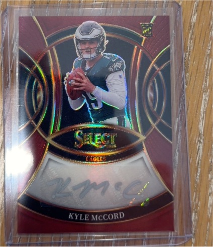 2025 Panini Select #91 Kyle McCord — front