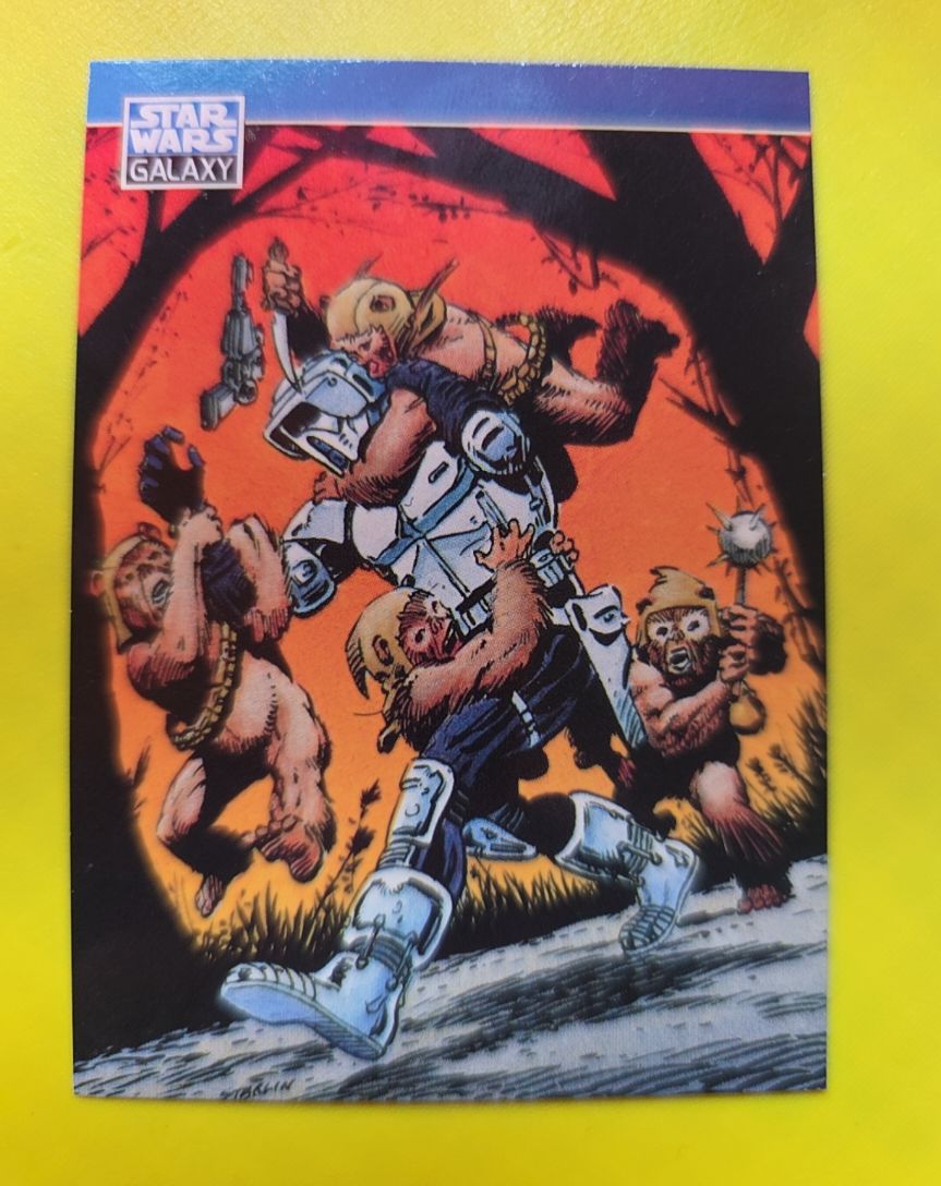 2023 Topps Star Wars Galaxy #24 Stormtrooper Overrun! — front