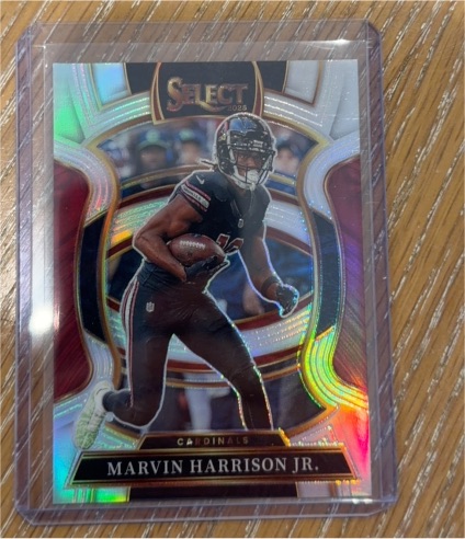 2025 Panini Select #22 Marvin Harrison Jr. — front