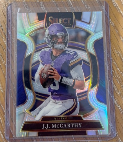 2025 Panini Select #63 J.J. McCarthy — front