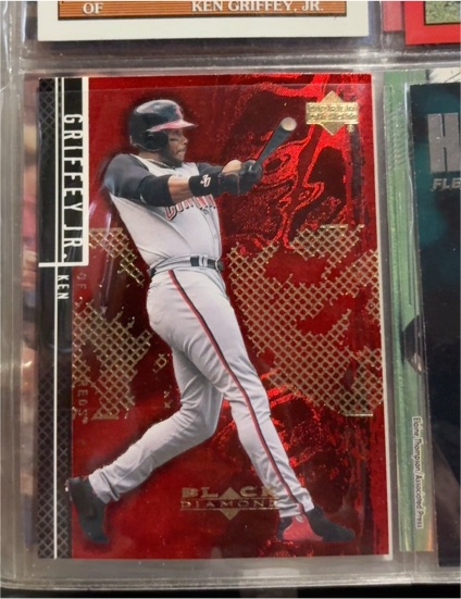 2000 Upper Deck Black Diamond #83 Ken Griffey Jr. — front