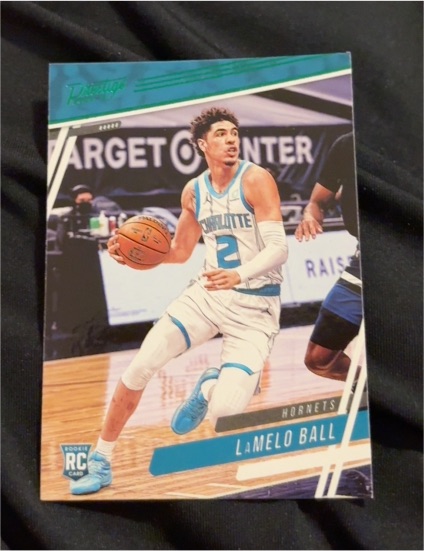 2020 Panini Chronicles Prestige #72 LaMelo Ball — front