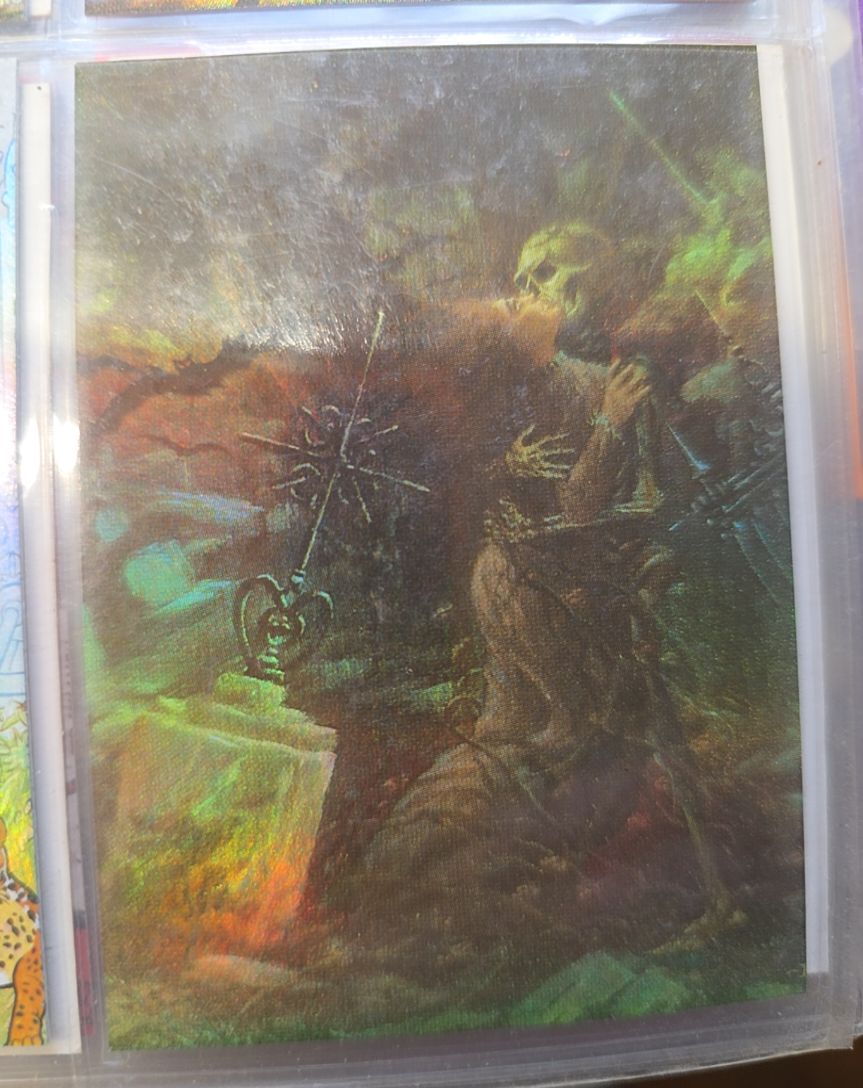 1993 Comic Images Frank Frazetta C3 Beyond the Grave Chromium — front
