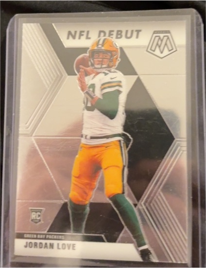 2020 Panini Mosaic NFL Debut #264 Jordan Love — front