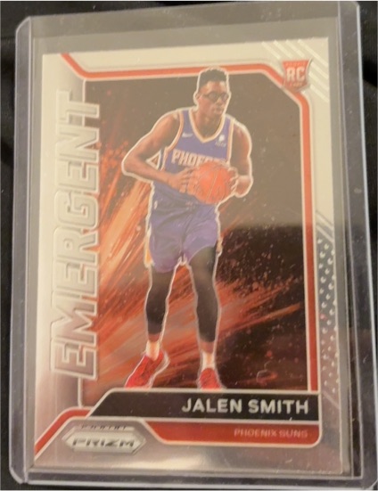 2020-21 Panini Prizm #9 Jalen Smith Emergent Rookie — front