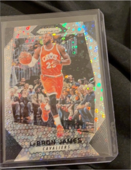 2017-18 Panini Prizm #191 LeBron James — front