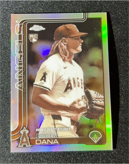 2025 Topps Chrome Update #USC34 Caden Dana — front