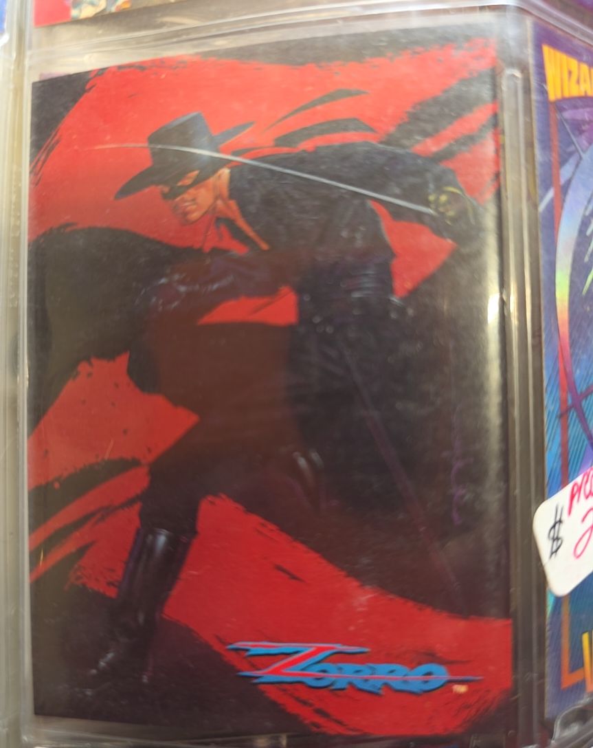 1993 Topps Comics Zorro Promo #0 — front
