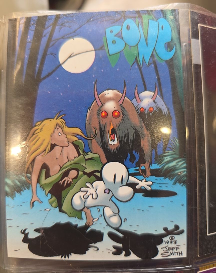 1993 Wizard Magazine Creator's Portfolio #4 Jeff Smith's Bone — front