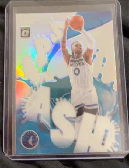 2020-21 Panini Donruss Optic #7 D'Angelo Russell Splash — front