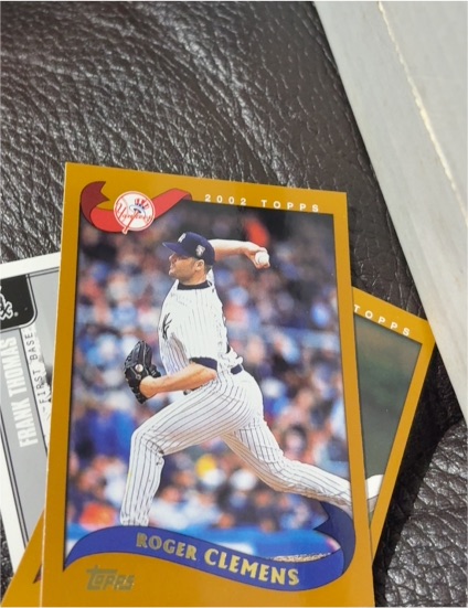 2002 Topps #60 Roger Clemens — front
