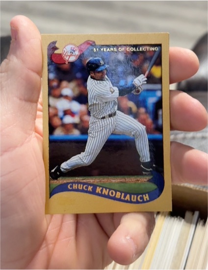 1992 Leaf Black Gold #230 Chuck Knoblauch — front