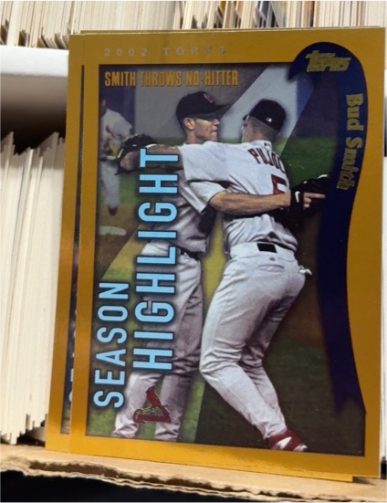 2002 Topps #334 Bud Smith Season Highlight — front