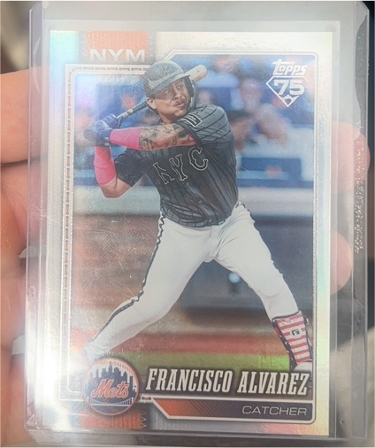 2026 Topps Series 1 #337 Francisco Alvarez — front