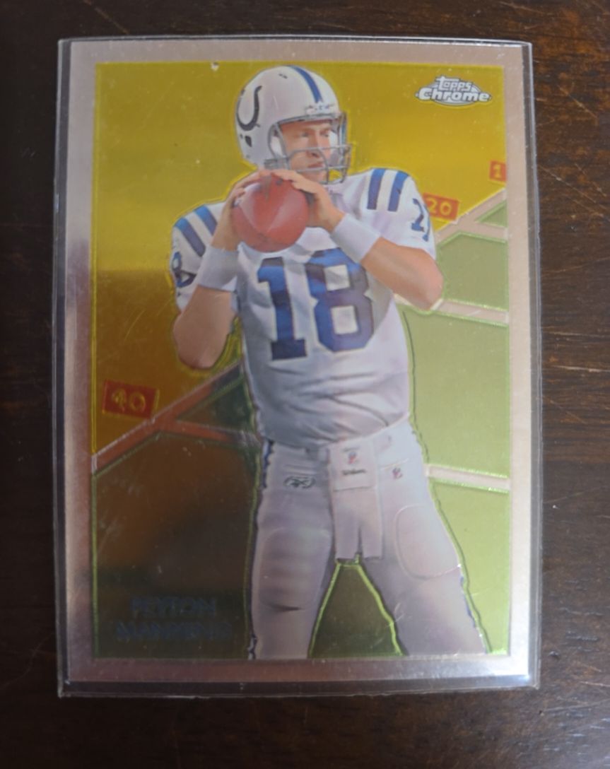 2009 Topps Chrome #C40 Peyton Manning — front